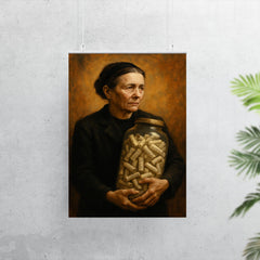 Irena Sendler carrying names in glass jars poster 7