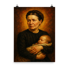 Irena Sendler poster on a plain backdrop in size 8"x10".