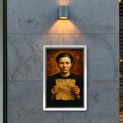Irena Sendler with hidden child lists poster 2