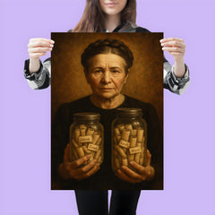Irena Sendler with hidden names in jars poster 3