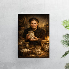 Irena Sendler with hidden names in jars poster 7