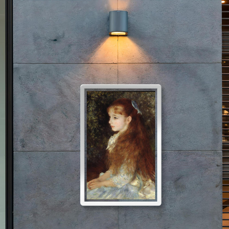 Irene Cahen d'Anvers, or Little Irene, by Pierre Auguste Renoir poster 2