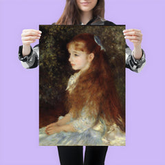 Irene Cahen d'Anvers, or Little Irene, by Pierre Auguste Renoir poster 3