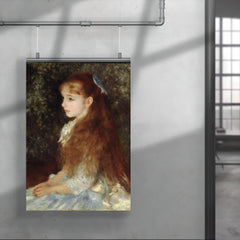 Irene Cahen d'Anvers, or Little Irene, by Pierre Auguste Renoir poster 4