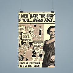 Ironized Yeast Advertisement for Weight Gain, 1930s poster 9