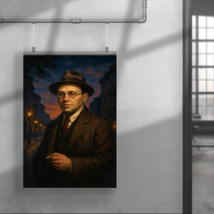 Isaac Babel in Odessa twilight poster 4