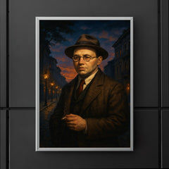 Isaac Babel in Odessa twilight poster 5