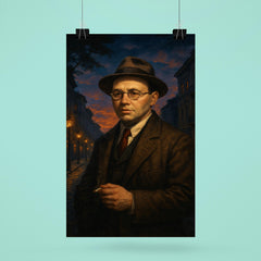 Isaac Babel in Odessa twilight poster 6