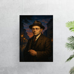 Isaac Babel in Odessa twilight poster 7