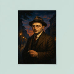 Isaac Babel in Odessa twilight poster 8
