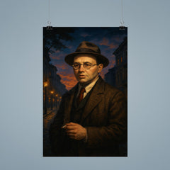 Isaac Babel in Odessa twilight poster 9