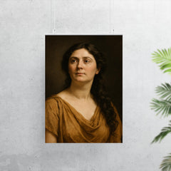 Isadora Duncan portrait poster 7