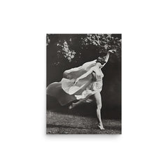 Isadora Duncan poster on a plain backdrop in size 12"x16".