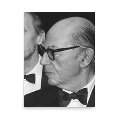 Isaiah Berlin poster on a plain backdrop in size 18"x24".