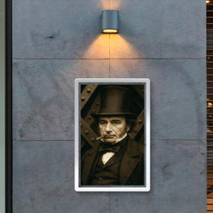 Isambard Kingdom Brunel portrait poster 2