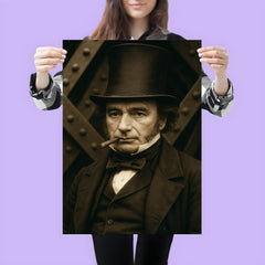 Isambard Kingdom Brunel portrait poster 3