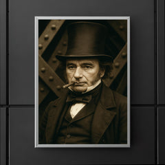 Isambard Kingdom Brunel portrait poster 5