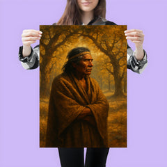 Ishi last Yahi in oak woodland silence poster 3