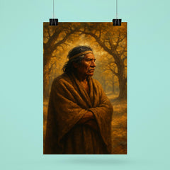 Ishi last Yahi in oak woodland silence poster 6