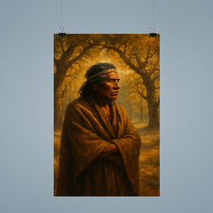 Ishi last Yahi in oak woodland silence poster 9