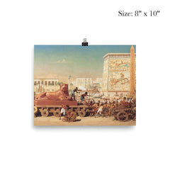 Israel in Egypt by Edward John Poynter poster 4