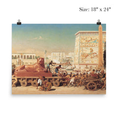 Israel in Egypt by Edward John Poynter poster 5