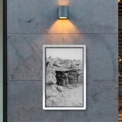 Italian Soldier with His Dog in a Ukrainian Outpost, 1942 poster 2