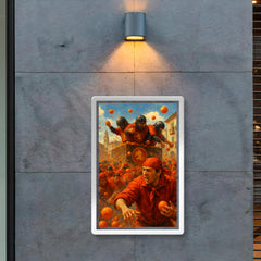 Ivrea Battle of the Oranges Italy poster 2