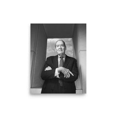 Jack Bogle poster on a plain backdrop in size 8"x10".