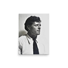 Jack London poster on a plain backdrop in size 12"x16".