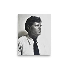 Jack London poster on a plain backdrop in size 8"x10".