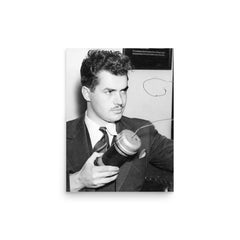 Jack Parsons poster on a plain backdrop in size 12"x16".