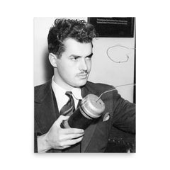 Jack Parsons poster on a plain backdrop in size 18"x24".