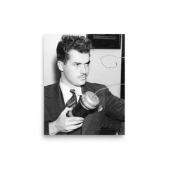 Jack Parsons poster on a plain backdrop in size 8"x10".