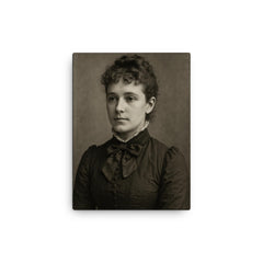 Jacqueline Gray canvas print on a plain backdrop in size 12"x16".