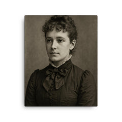 Jacqueline Gray canvas print on a plain backdrop in size 16"x20".