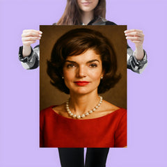 Jacqueline Kennedy portrait poster 3