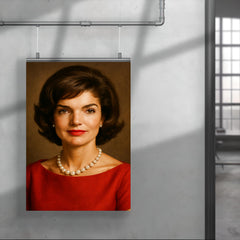 Jacqueline Kennedy portrait poster 4