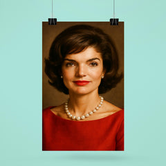 Jacqueline Kennedy portrait poster 6