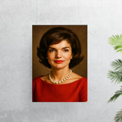 Jacqueline Kennedy portrait poster 7