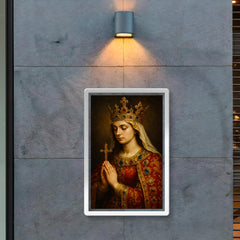 Jadwiga of Poland in jeweled prayer poster 2