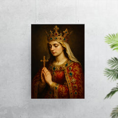 Jadwiga of Poland in jeweled prayer poster 7