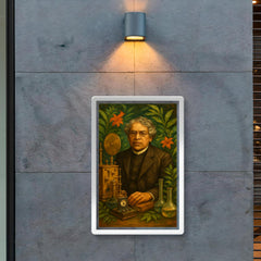 Jagadish Chandra Bose among instruments and plants poster 2