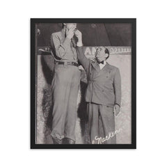 Jakob Nacken framed print on a plain backdrop in size 16"x20".