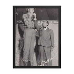 Jakob Nacken framed print on a plain backdrop in size 18"x24".