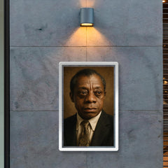 James Baldwin portrait poster 2