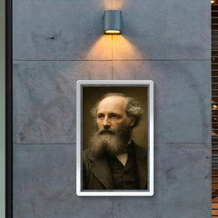 James Clerk Maxwell portrait poster 2