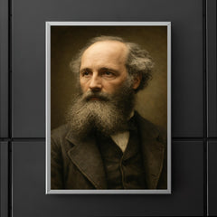 James Clerk Maxwell portrait poster 5