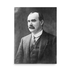 James Connolly poster on a plain backdrop in size 18"x24".