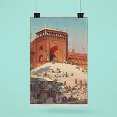 Jami Masjid, Delhi by Hiroshi Yoshida, 1931 poster 6